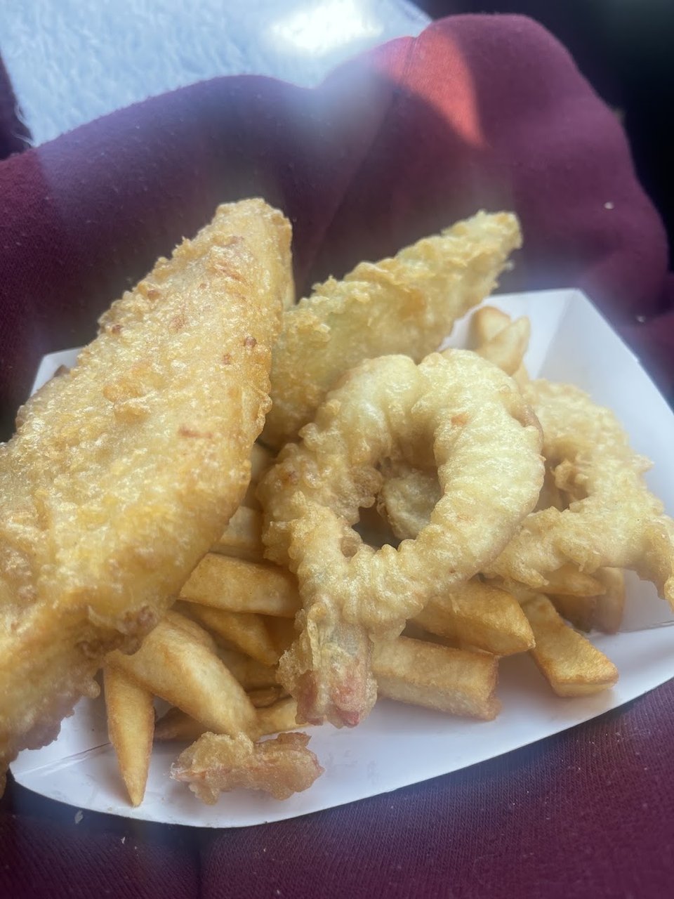Double Battered Cod Fish